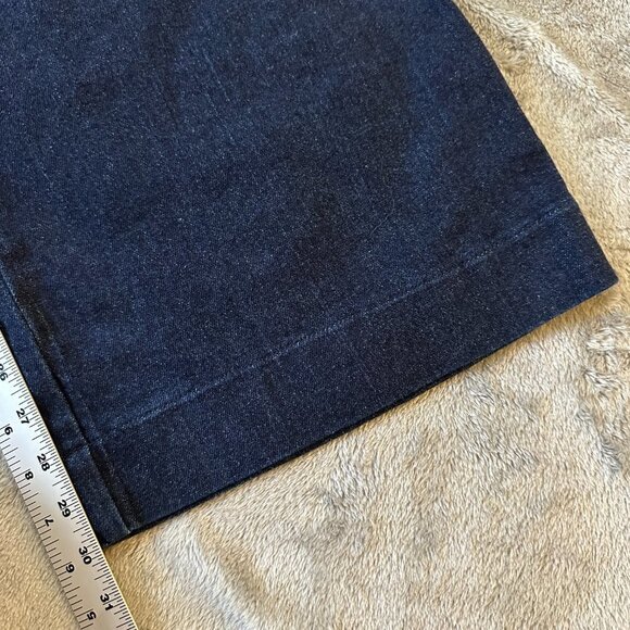 Wild Fang WildFang The Essential Wide Leg Denim Trouser Pleated Jeans Women's 16 - Picture 7 of 8